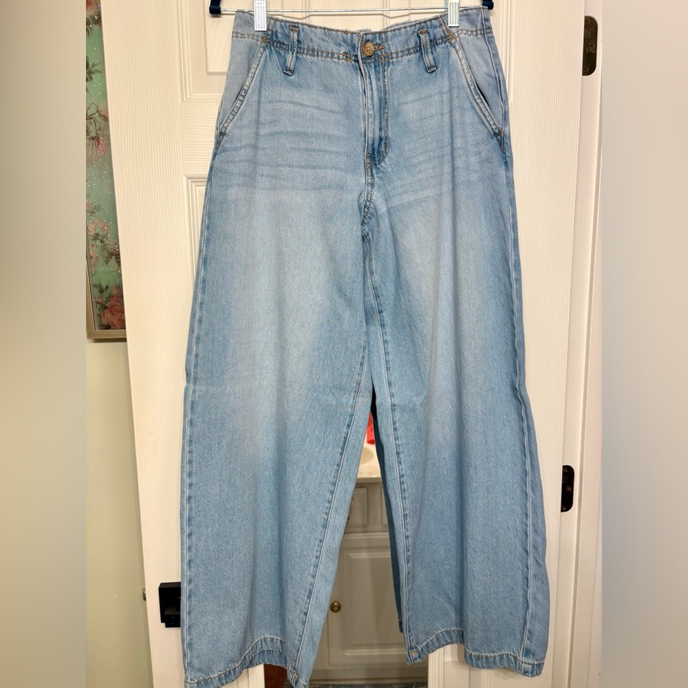 Roxy Light Blue Flare Jeans